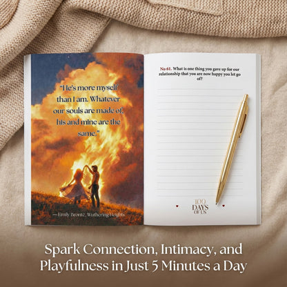 100 Days Of Us: Couples Connection Journal