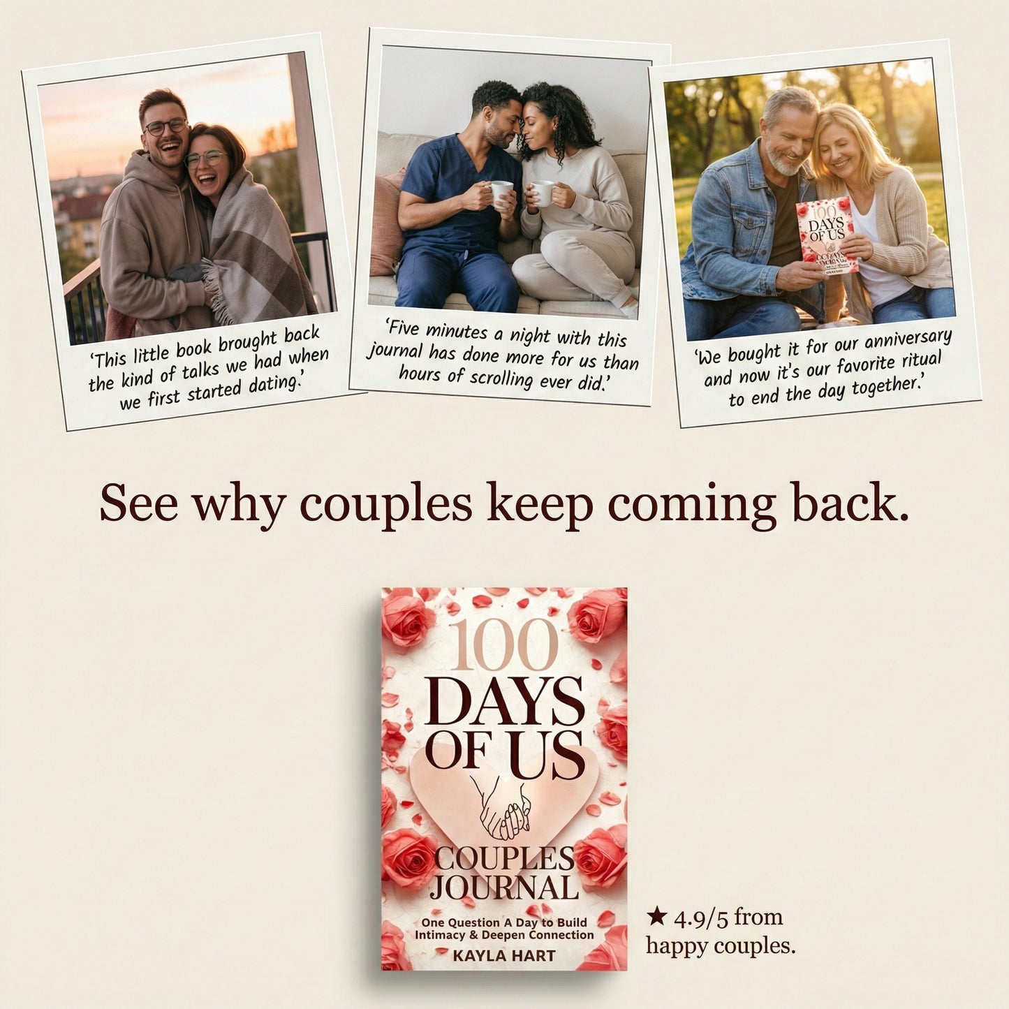 100 Days Of Us: Couples Connection Journal